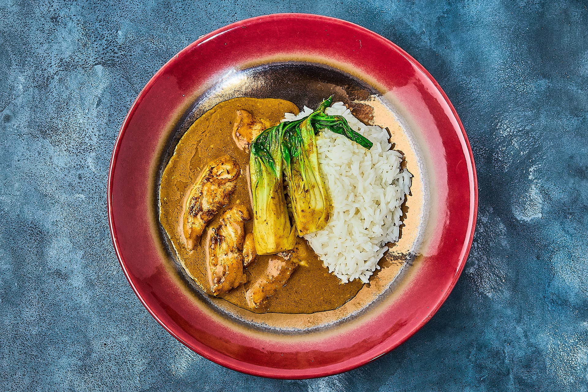 Vadouvan curry med sej, peanutbutter og pak choy Opskrift fra