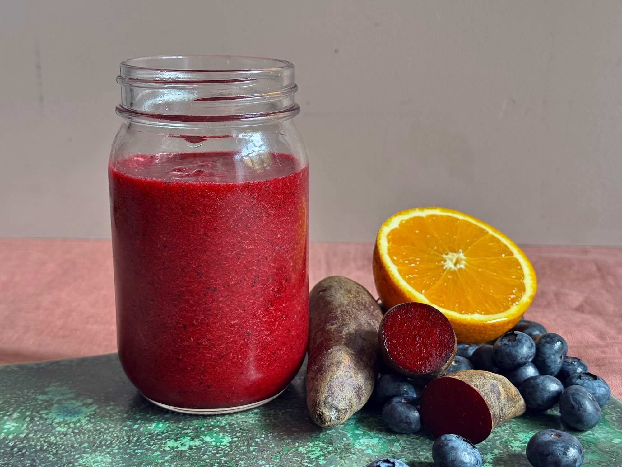 Berry  Beet - Rødbede, blåbær, banan