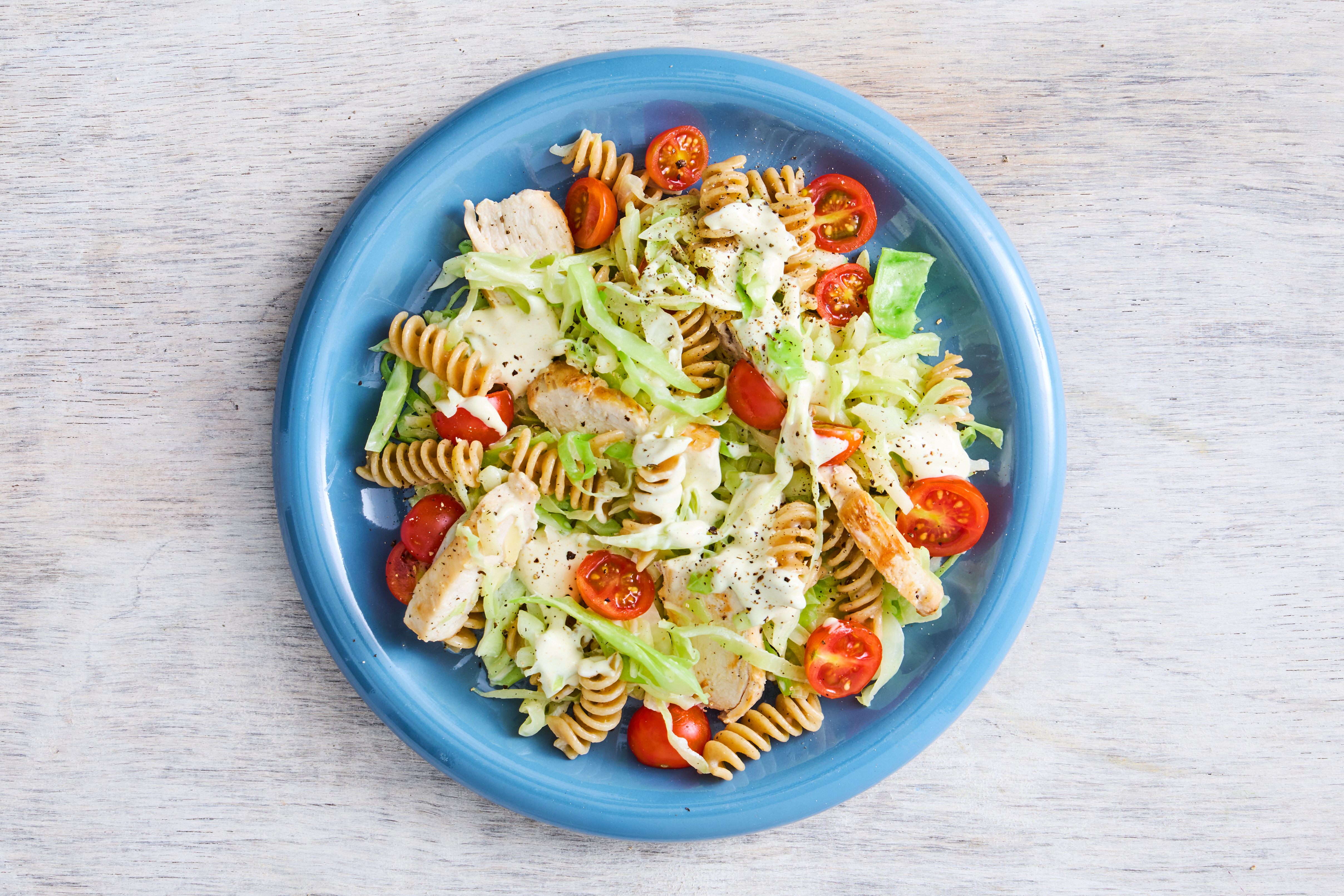 Kyllingesalat med grøn magi- mandag uge 1