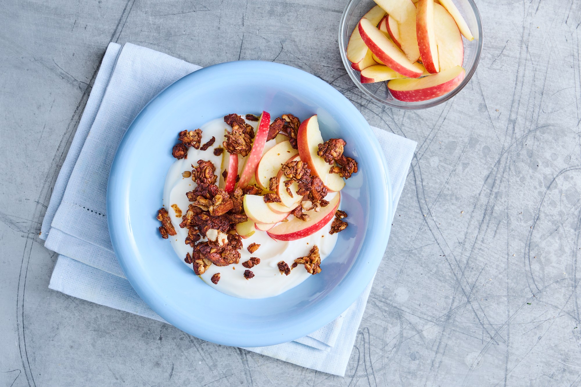 Skyr med hjemmelavet banangranola - Søndag uge 4