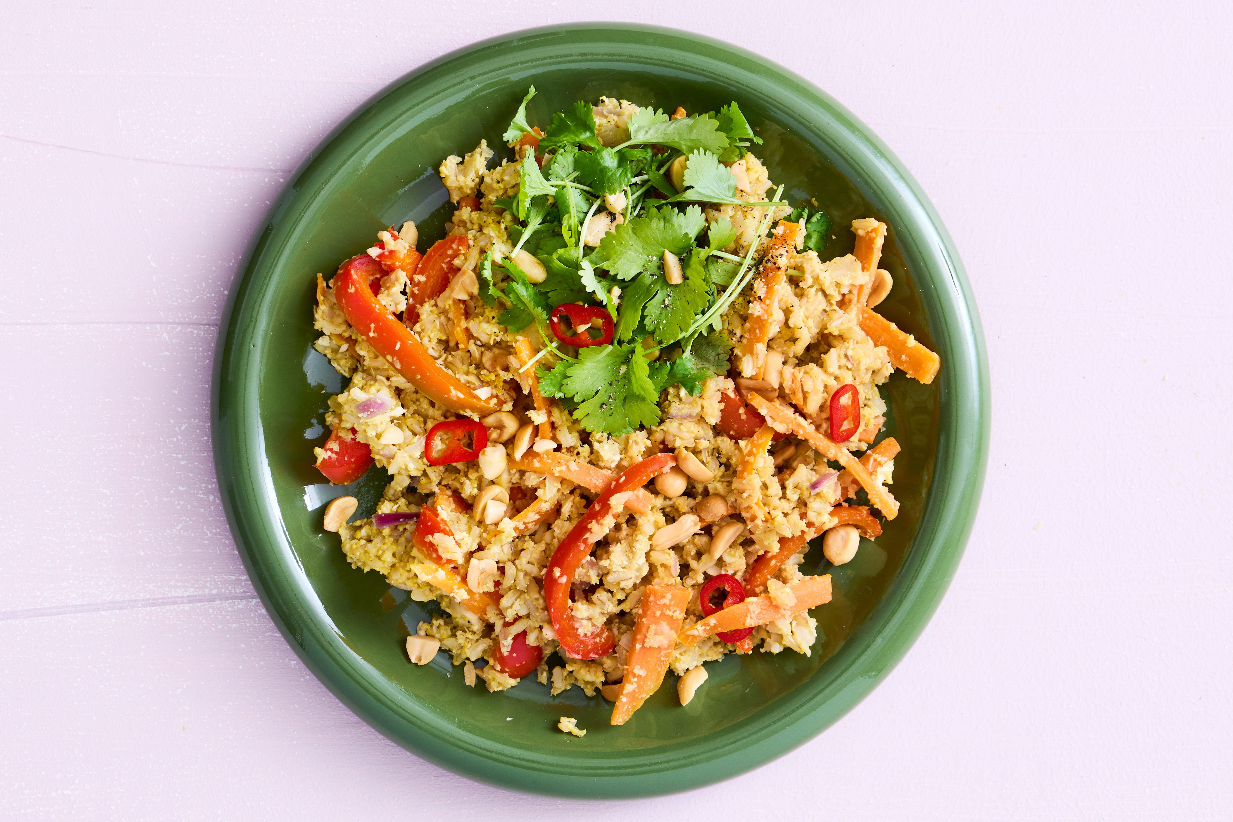 Stegte ris med æg - mandag uge 5