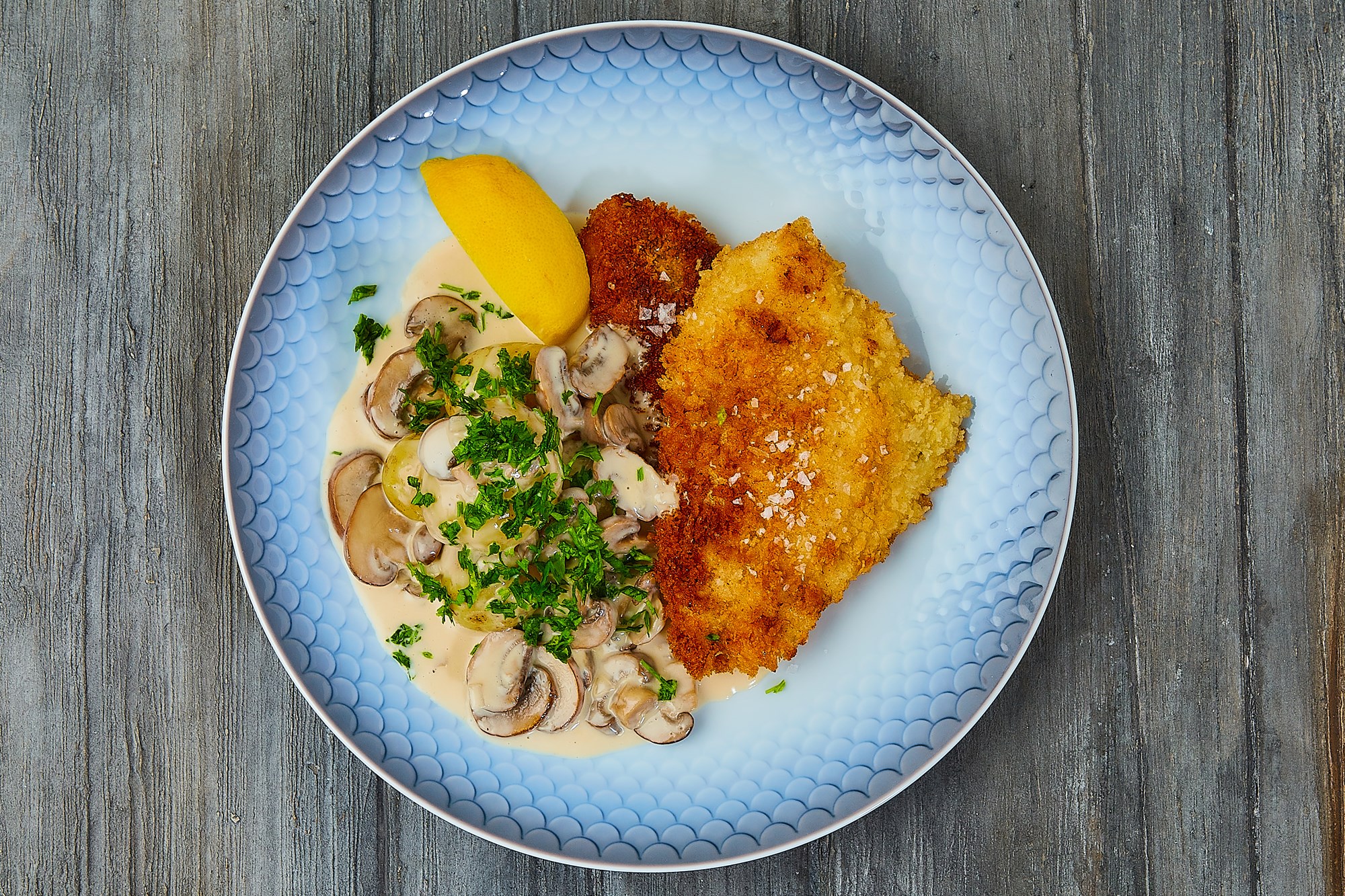 Kullerfilet à la bonne femme