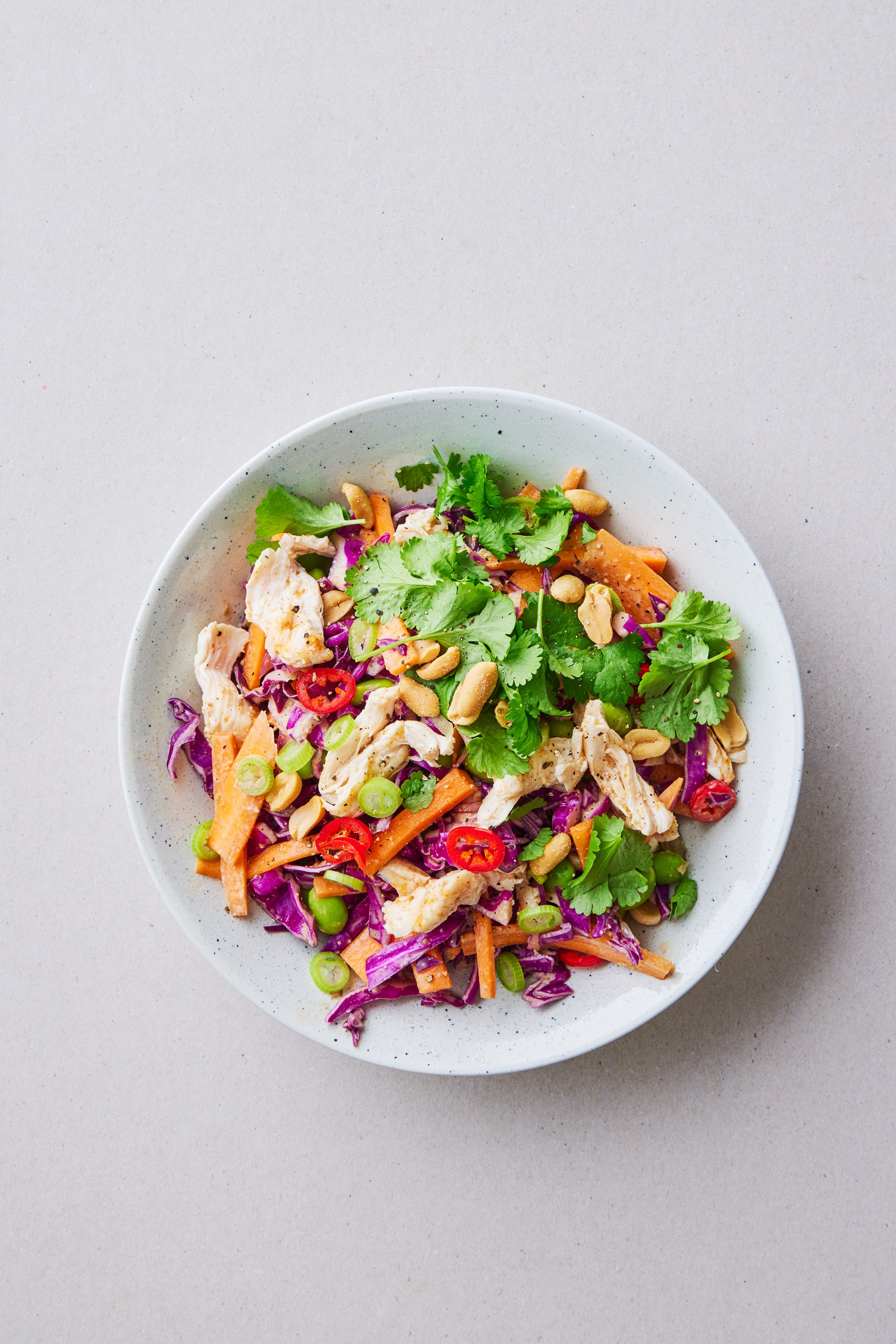 Asiatisk kyllingesalat