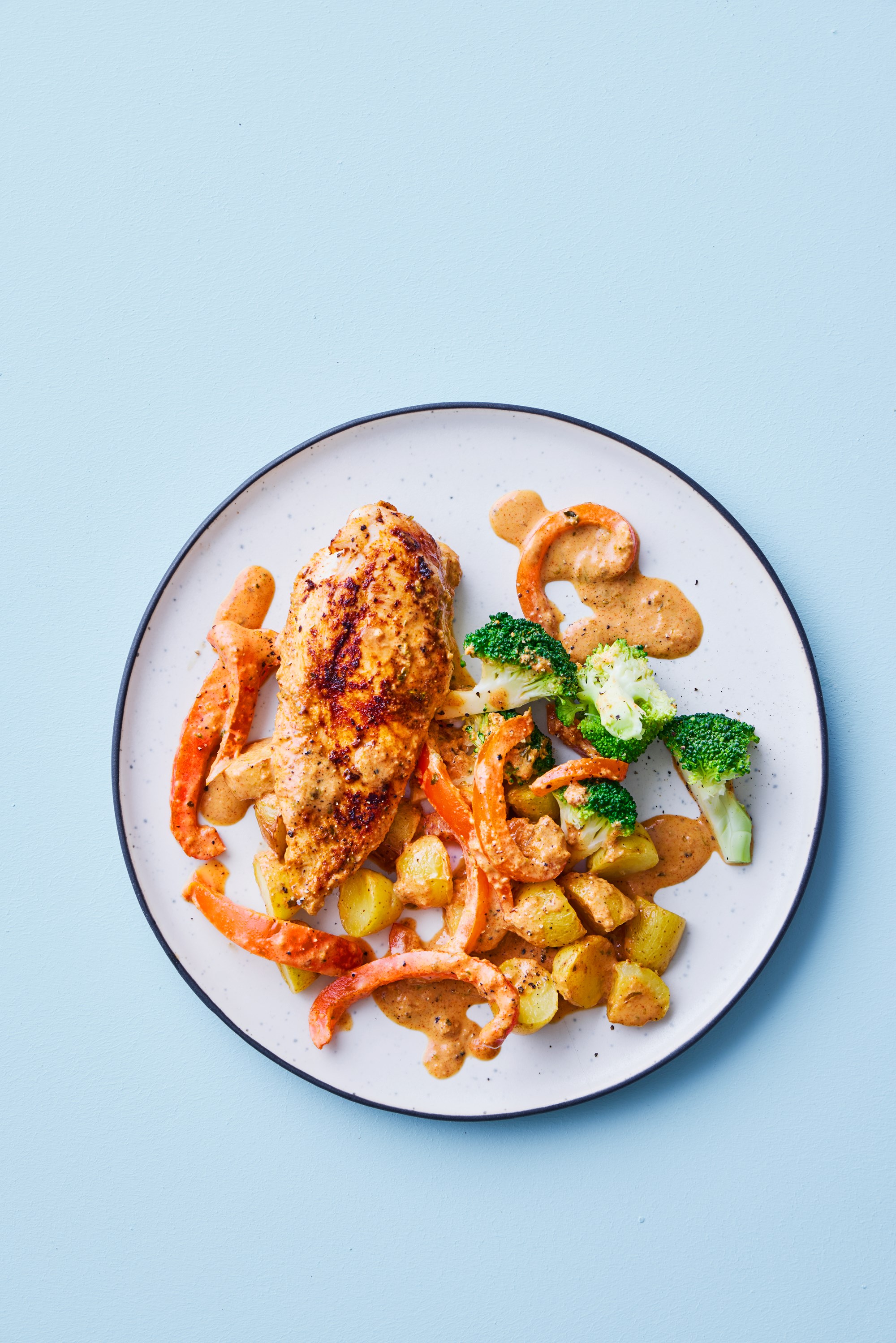 Cremet paprikakylling