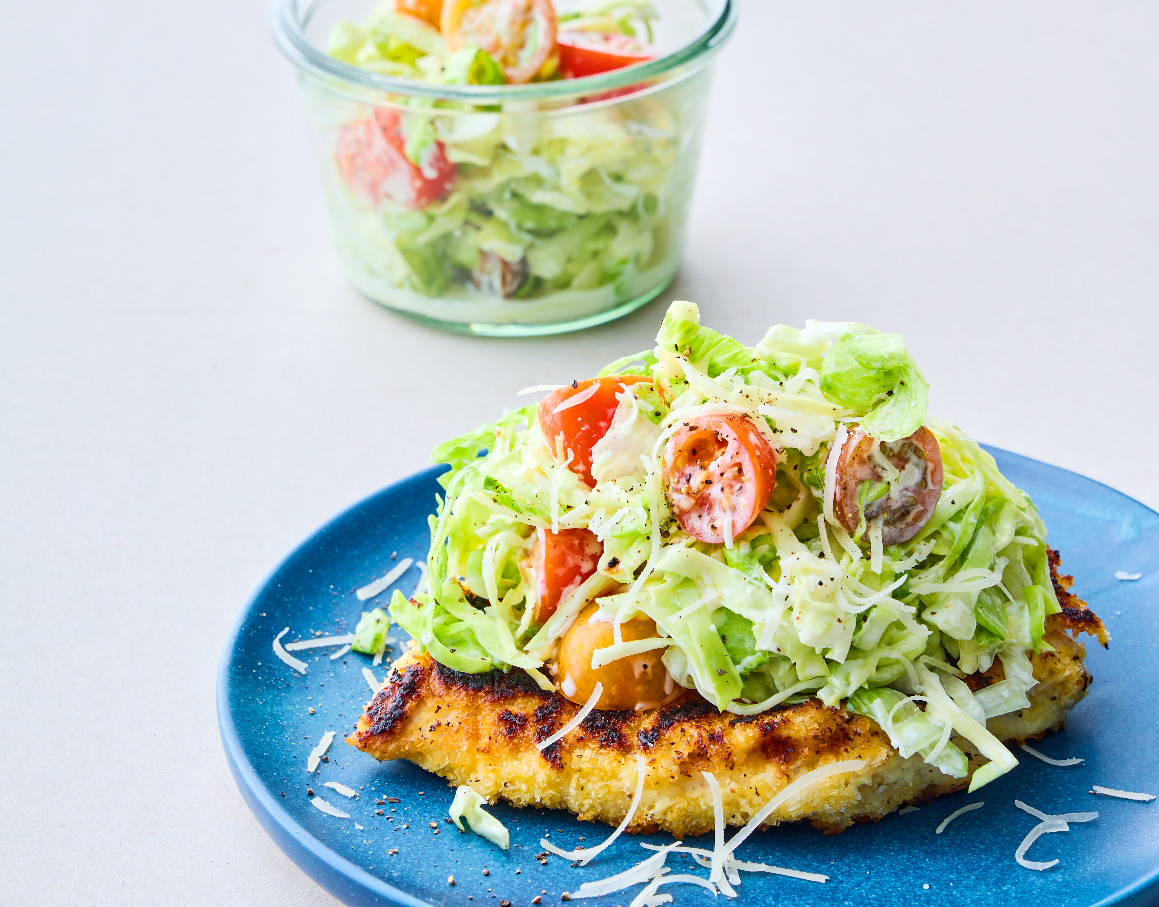 Sprød cæsarkylling