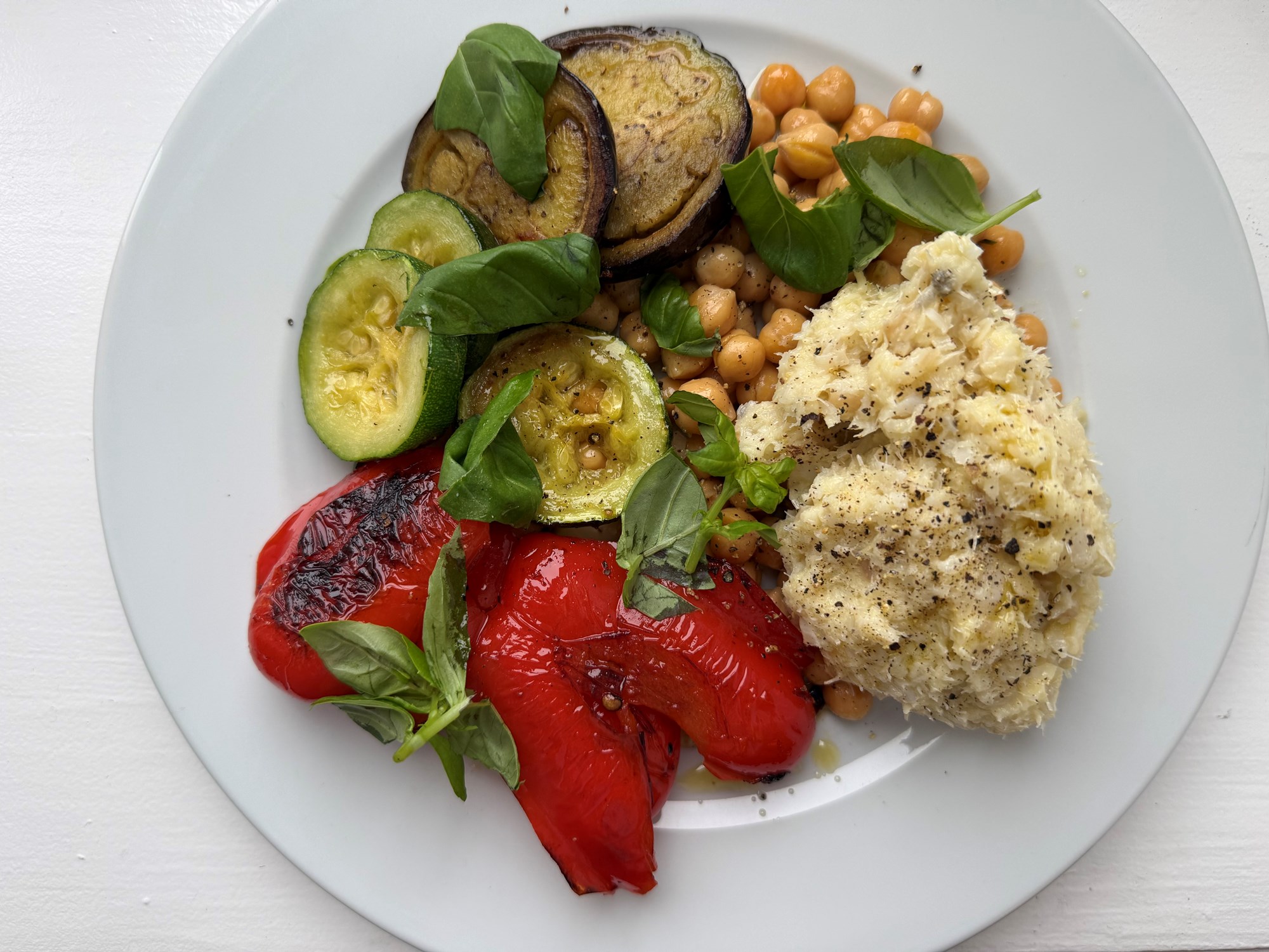 "Baccala" og grøntsager