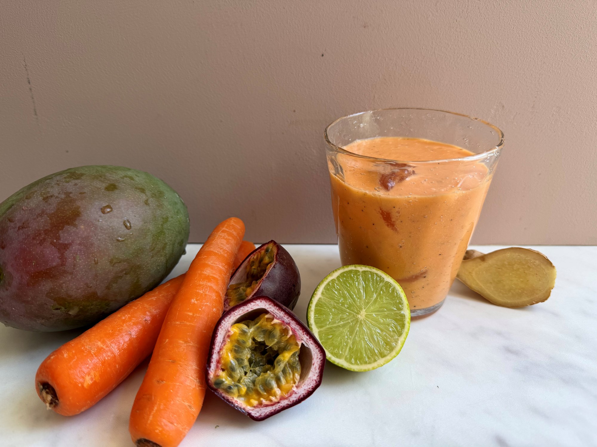 Yellow Passion -  mango, passionsfrugt, kokos, ingefær