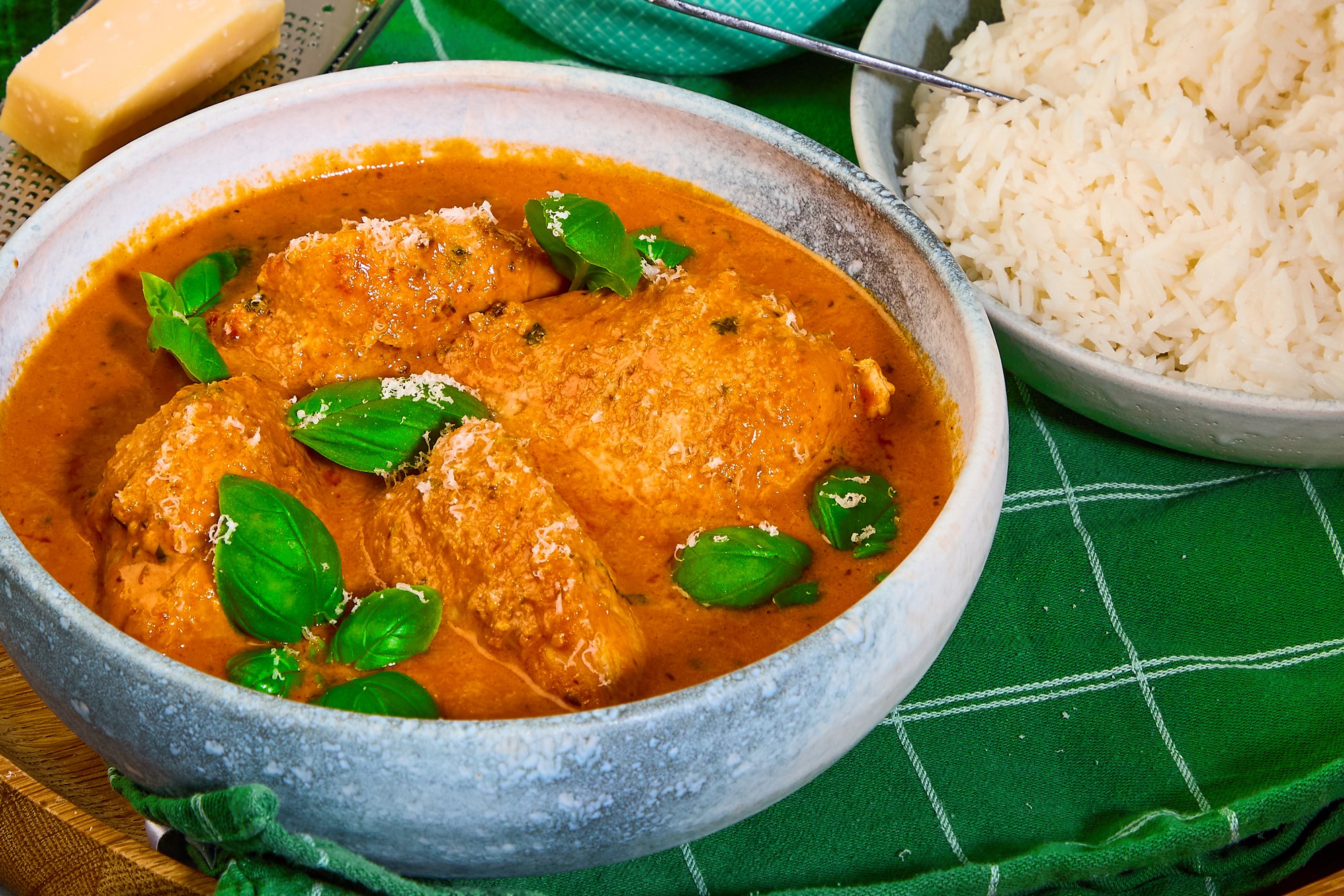 Marry Me HopballeChicken med broccoli og ris