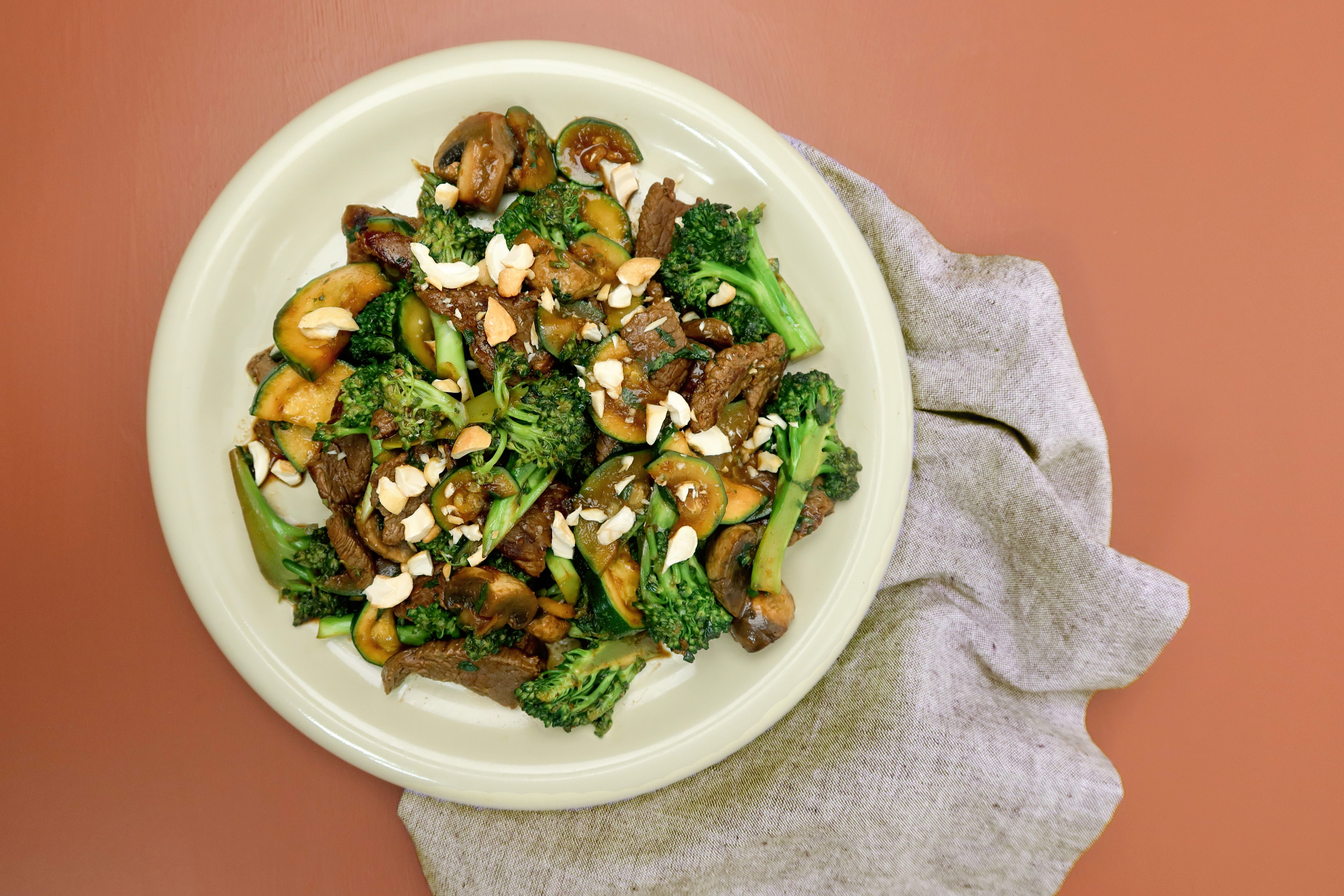 Wok med østerssauce