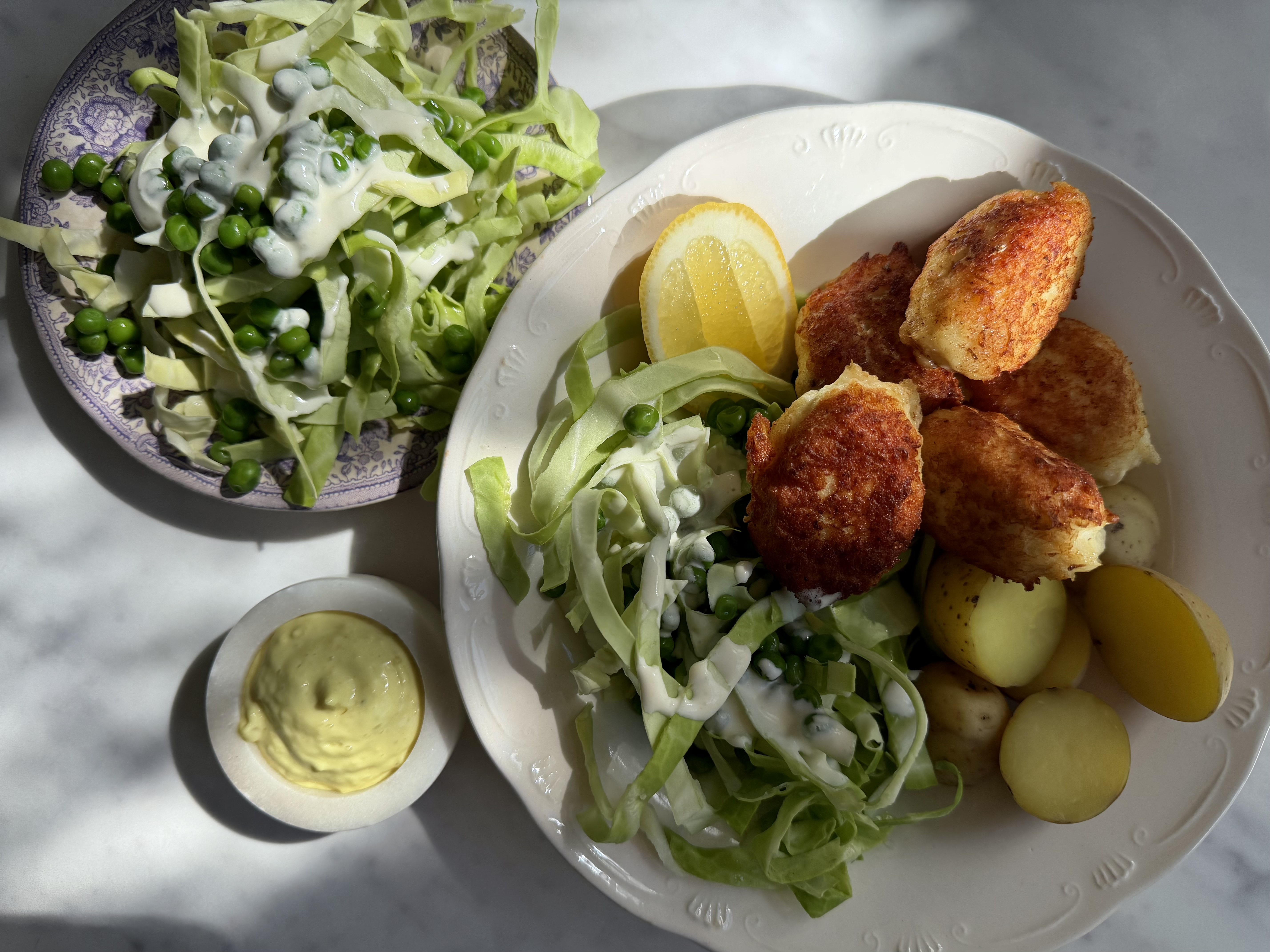 Kullerfilet uden skind (Melanogrammus aeglefinus)/Lyssejfilet uden skind (Pollachius pollachius)