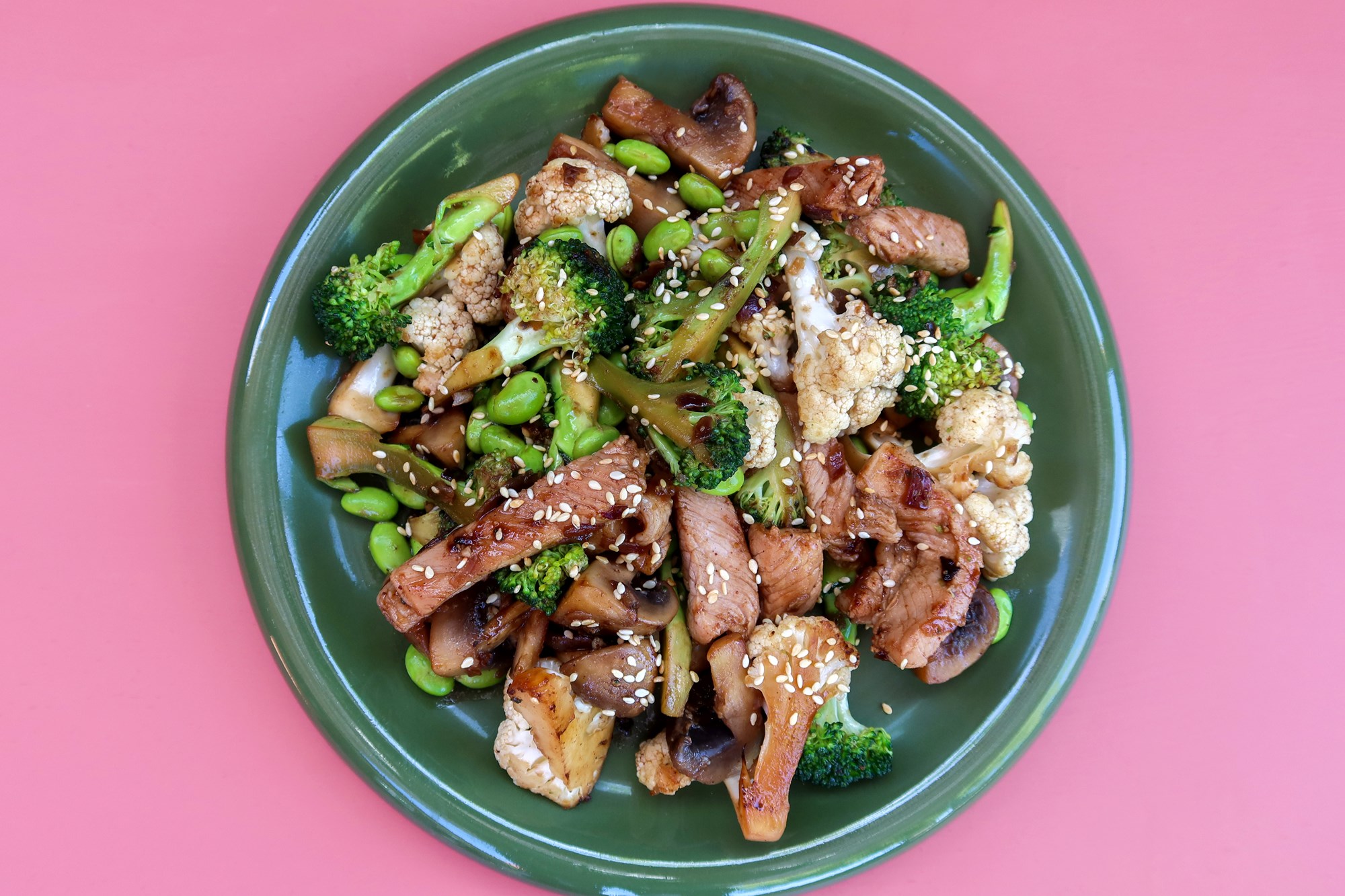 Asiatisk five-spice wok med gris