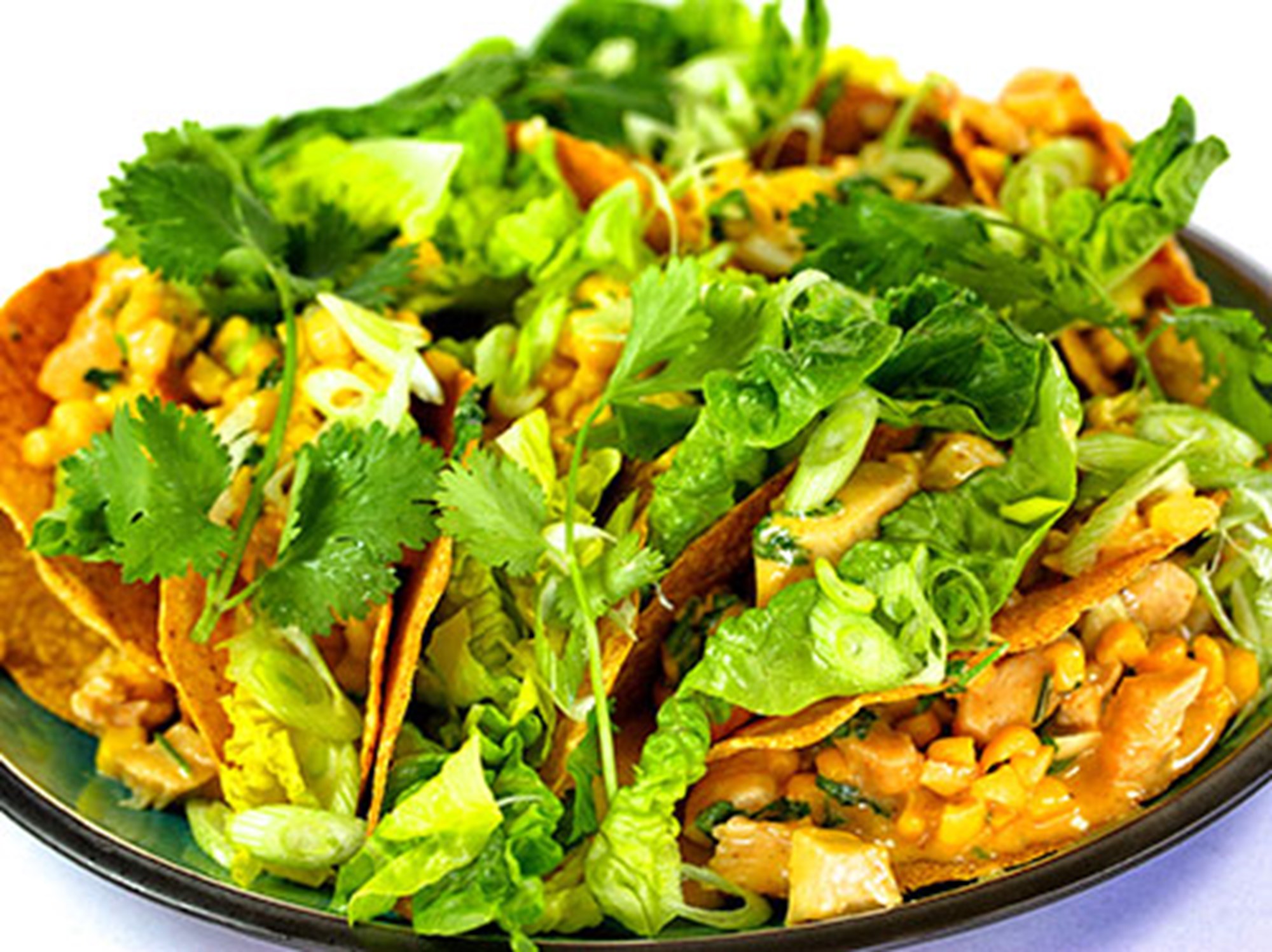 Kyllingebryst i taco med fajitakrydderi og majs (2 pers.)