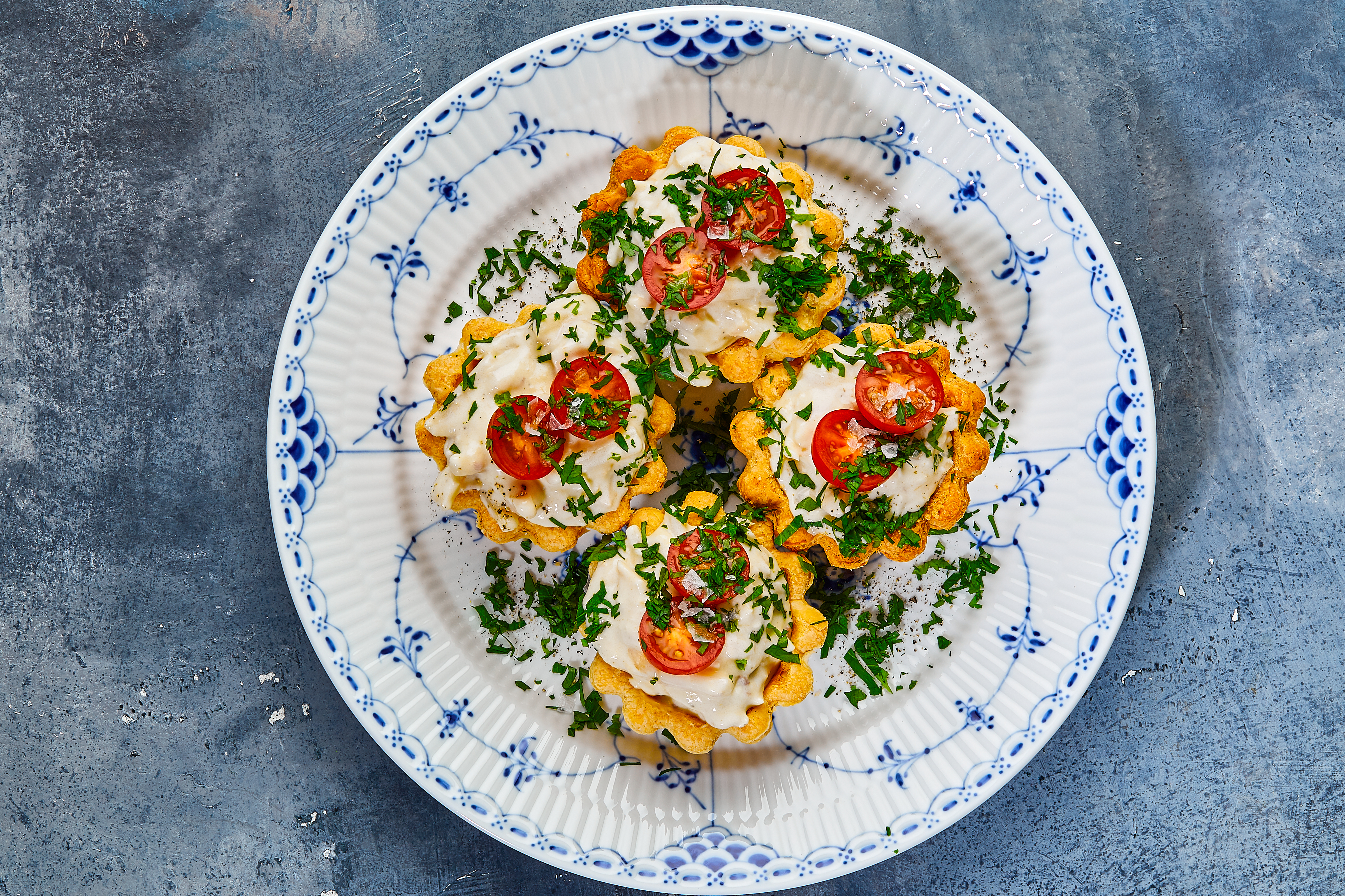 Heat: Tarteletter med høns & asparges