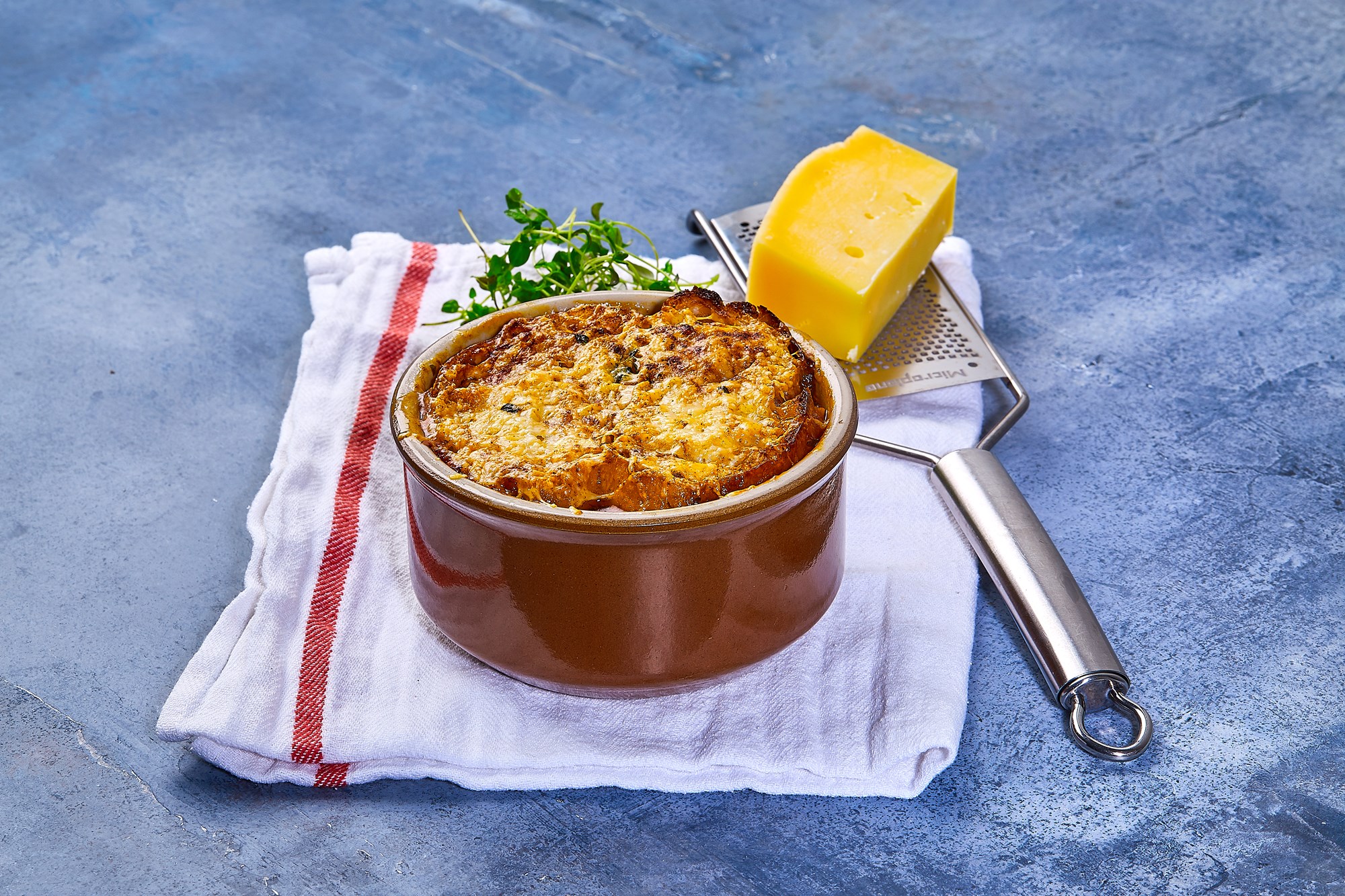 Fransk løgsuppe med Ventrèche og Krystal Karl-toast