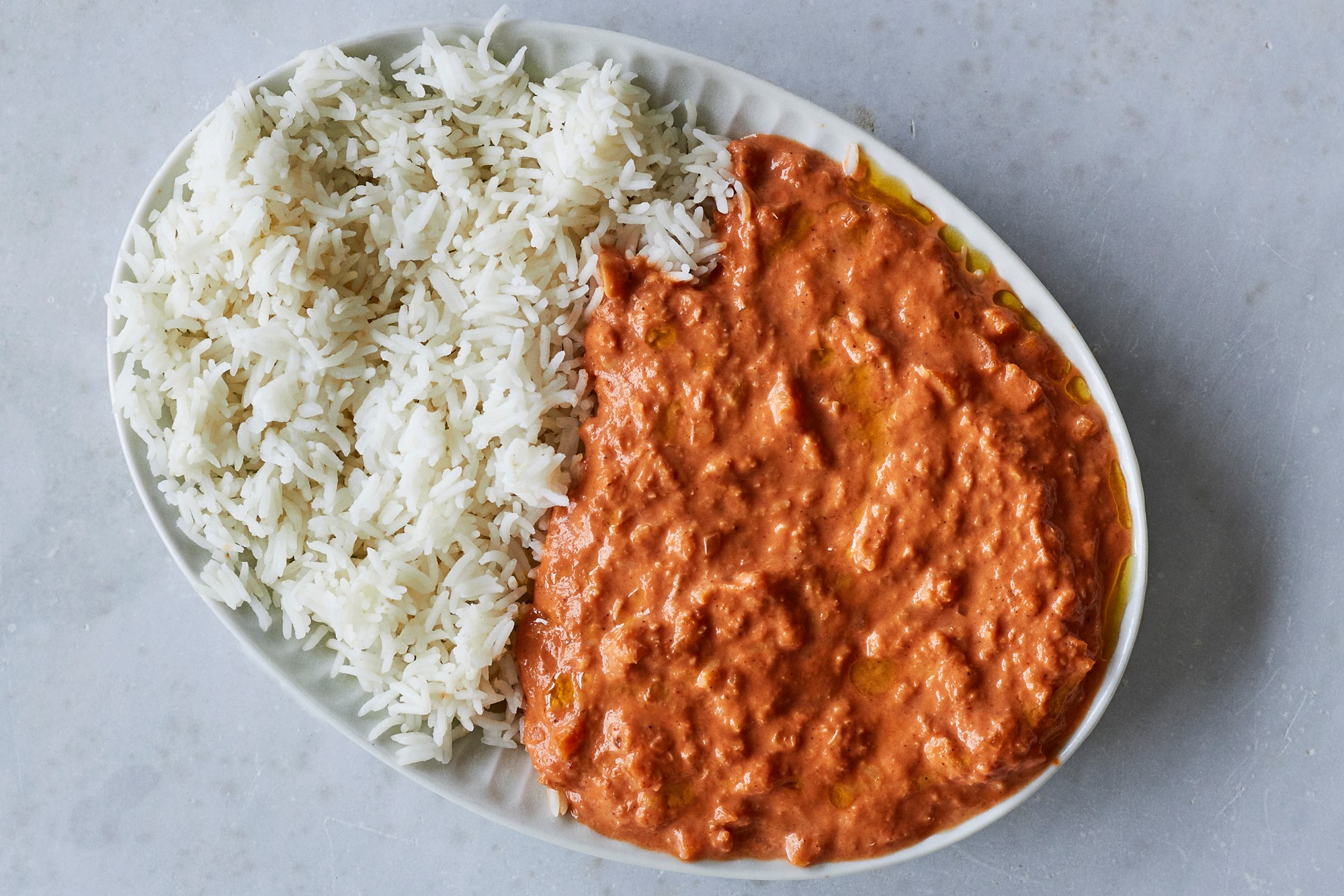 Indisk garam marsala curry med torsk og basmati