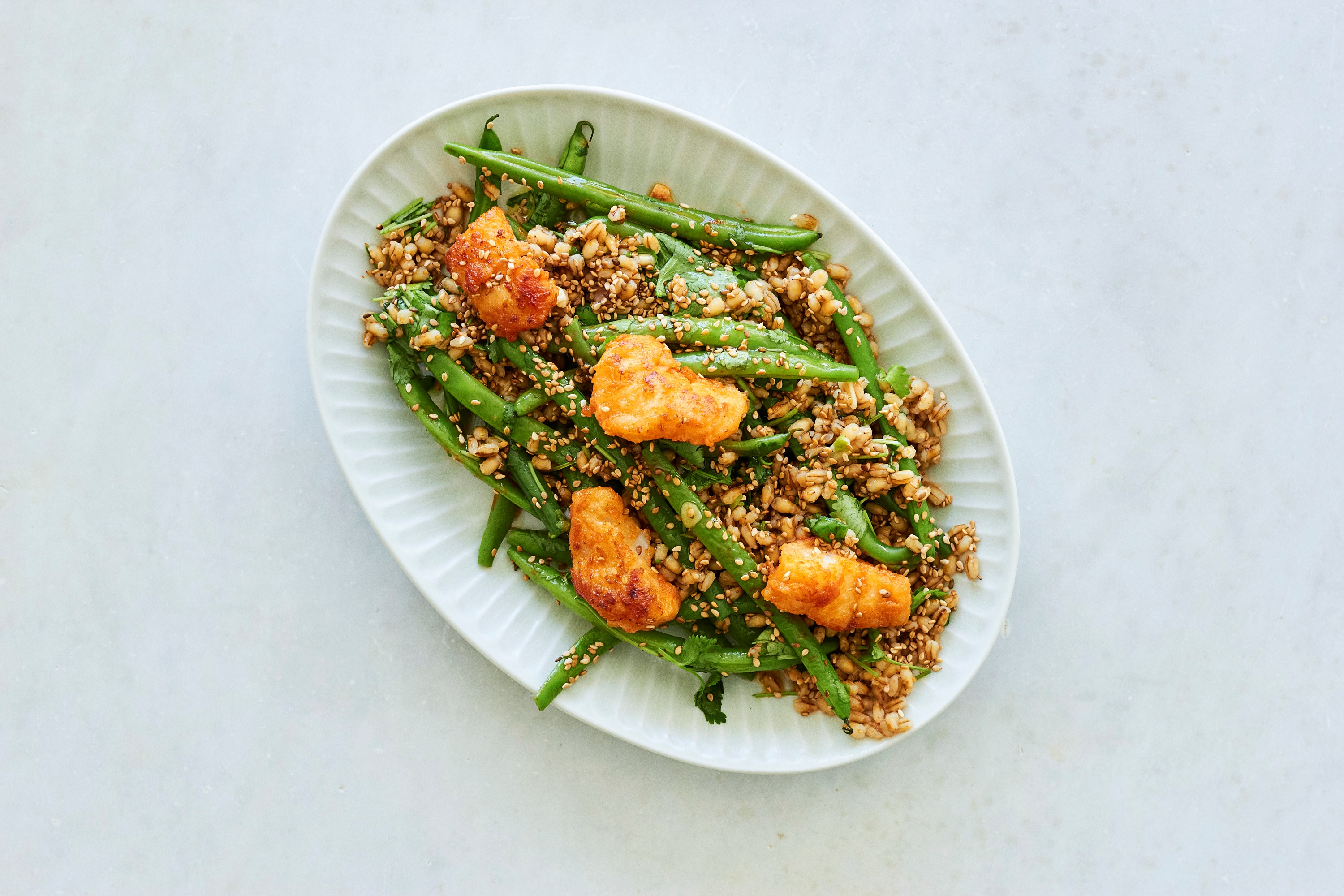 Kulmule i sriracha med citron, sesam og koriander - Opskrift fra ...