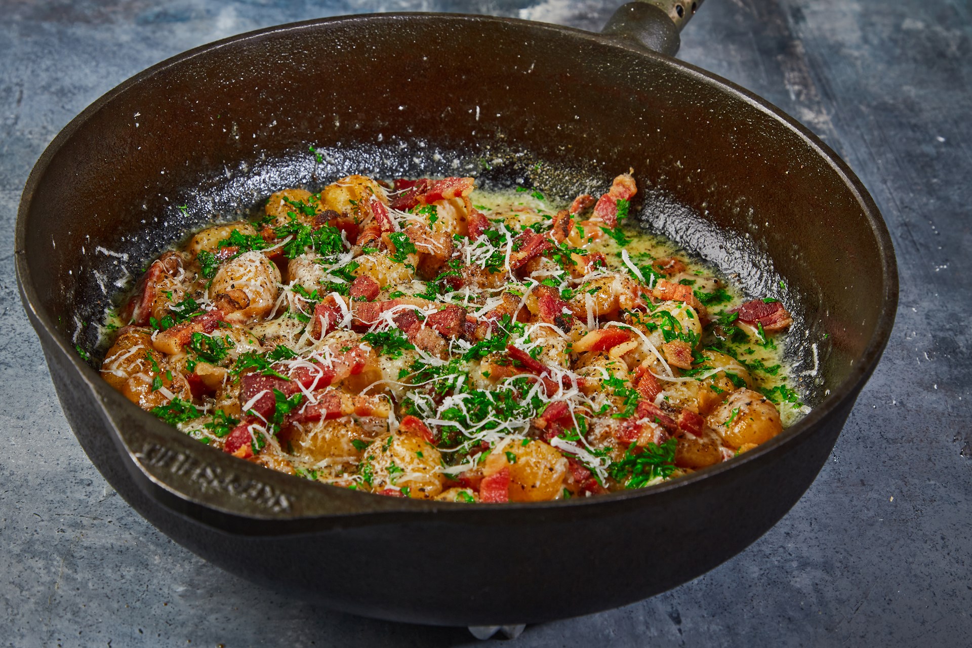 Gnocchi alla Carbonara med dansk intervention Opskrift fra Skagenfood.dk